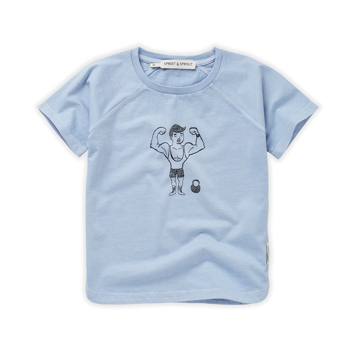 Camiseta raglán Forzudo- SPROET & SPROUT