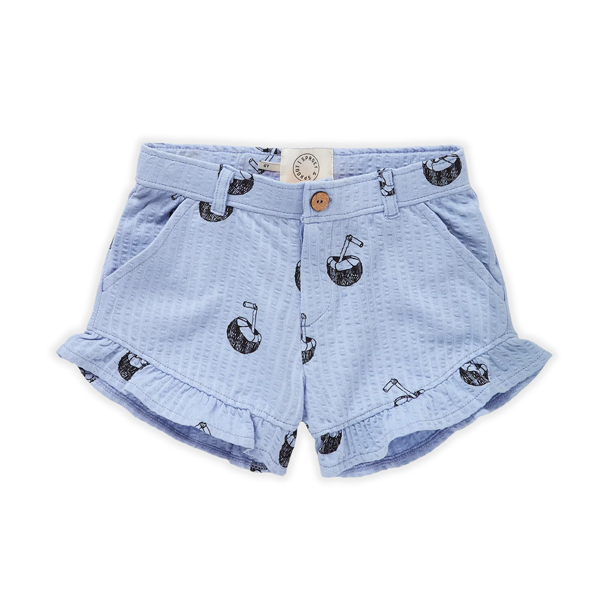 Pantalón corto estampado cocos- SPROET & SPROUT - Imagen 2
