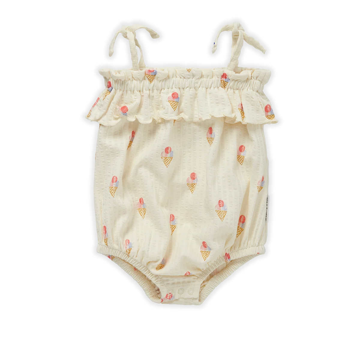 Pelele con volante estampado helados- SPROET & SPROUT - Imagen 2