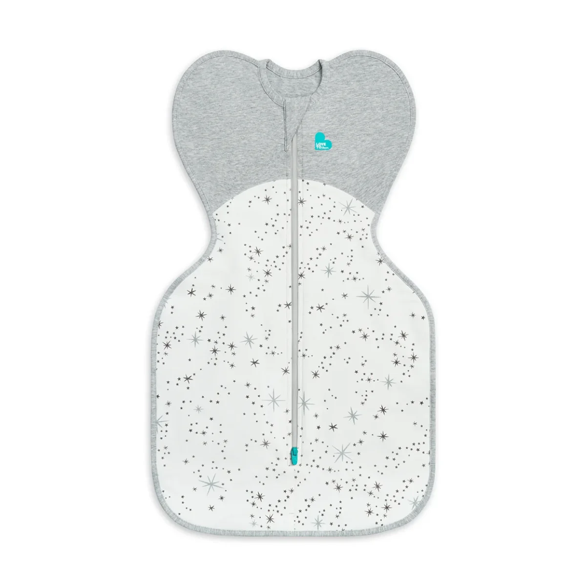 Swaddle Up™ 1.5 TOG Algodón Blanco Estrella del Norte - Imagen 3