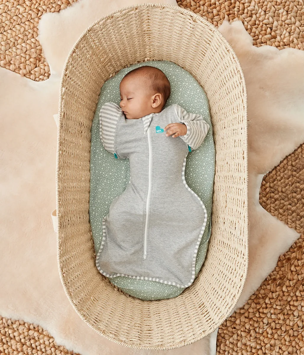 Swaddle Up™ Bolsa de transición 1.0 TOG Algodón Gris - Imagen 2