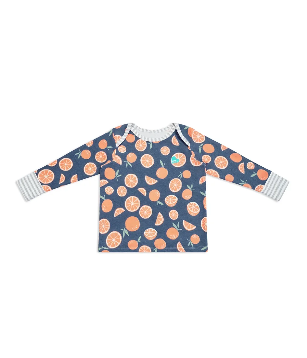 Conjunto de pijama para niños de manga larga de algodón denim Sweet Dreams - Imagen 3