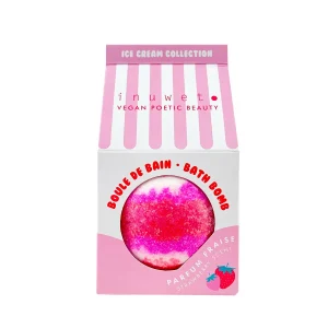 Bombas de Baño Colección Helado Aroma Fresa- INUWET