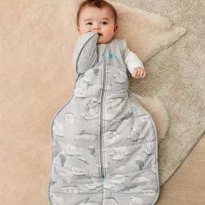 Swaddle Up™ Bolsa de transición 3.5 TOG Algodón Gris Polo Sur