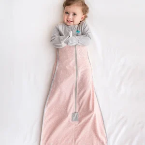 Saco de Dormir Manga Larga 1.0 TOG Algodón Rosa Stardust