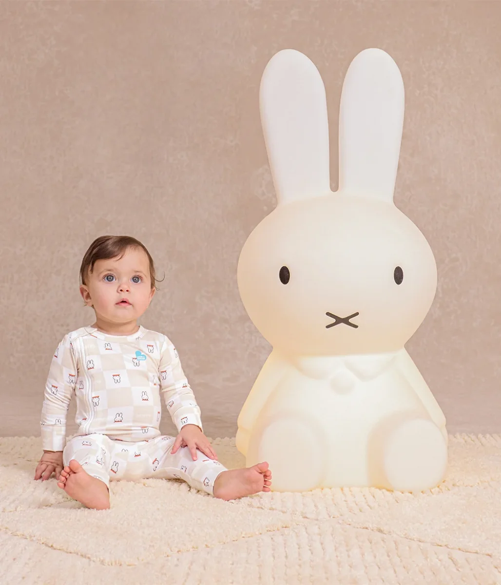 Pelele de algodón Abedul Miffy a cuadros - Imagen 8