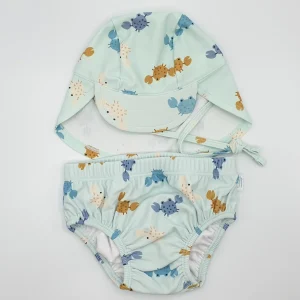Culetín pañal estampado con protección solar UPF 50+ - MONNUAGE