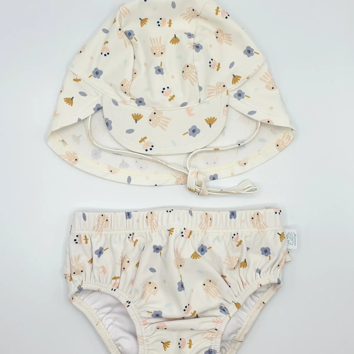 Culetín pañal estampado con protección solar UPF 50+ - MONNUAGE - Imagen 4