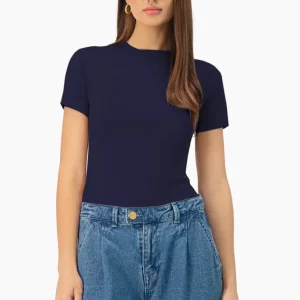 Camiseta esencial de manga corta