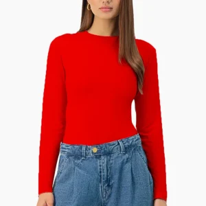 Camiseta esencial de manga larga