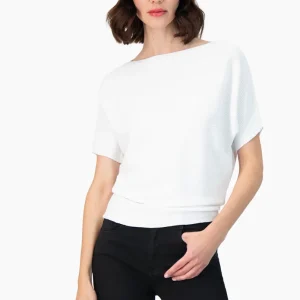 Blusa manga corta color blanco