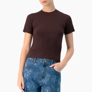 Playera basica lisa manga corta