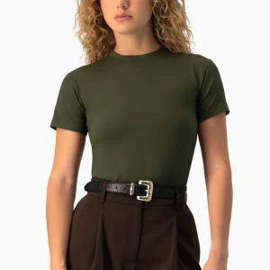 Playera basica manga corta