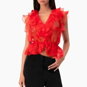Blusa Ivonne de volanes