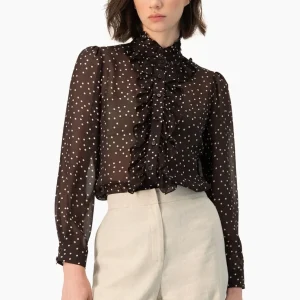 Blusa Ivonne con volantes