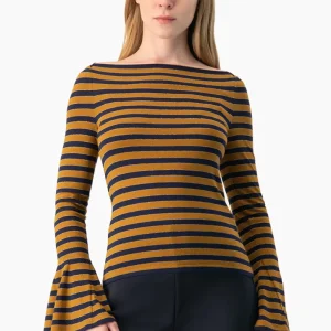 Blusa Ivonne manga volantes