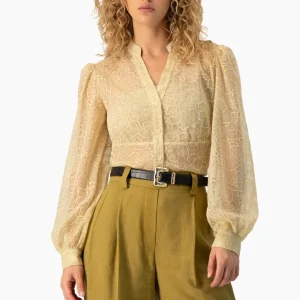 Blusa Ivonne semi transparente