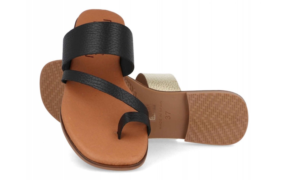 Sandalia de piel para mujer modelo 10209 cómoda y transpirable - Imagen 4