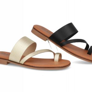 Sandalia de piel para mujer modelo 10209 cómoda y transpirable