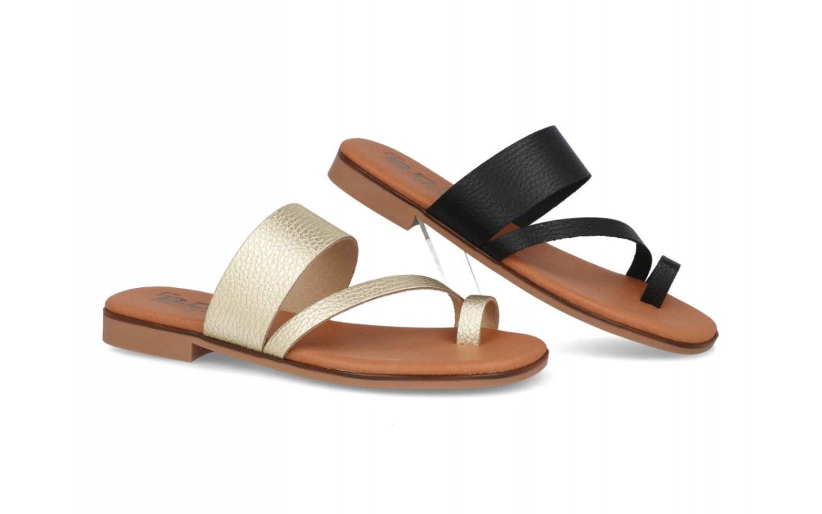 Sandalia de piel para mujer modelo 10209 cómoda y transpirable