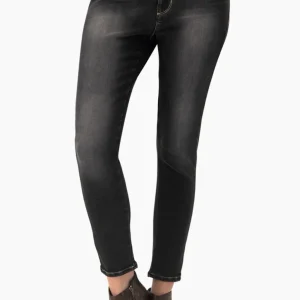 Jeans skinny con pinzas
