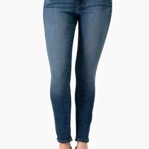 Jeans skinny deslavado