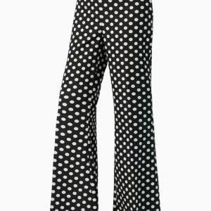 Pantalon campana de lunares