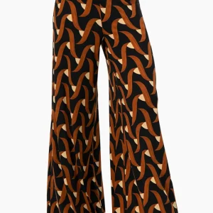 Pantalon amplio con pinzas