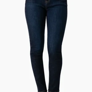 Jeans skinny de un boton
