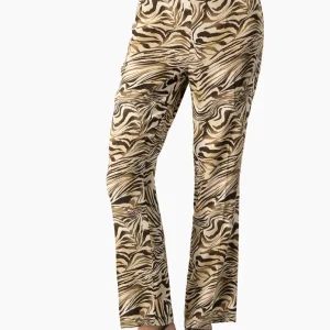 Pantalon capri estampado