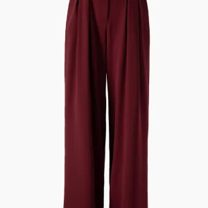 Pantalon Ivonne vino con pinzas
