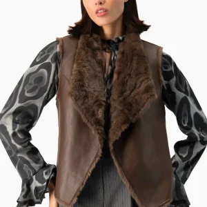 Chaleco Chocolate Reversible