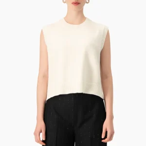 Chaleco Ivory Knit
