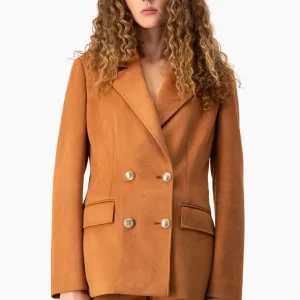 Saco Ivonne liso chedron