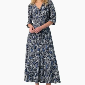 Maxi vestido de escote V