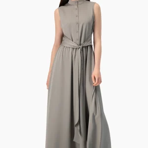 Vestido largo Ivonne con cinta