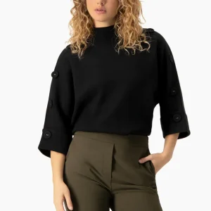 Suéter Black Buttons