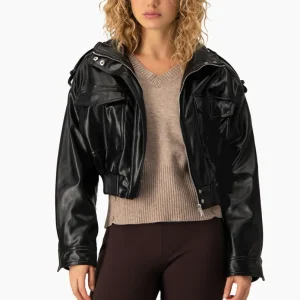 Chamarra Bomber PU