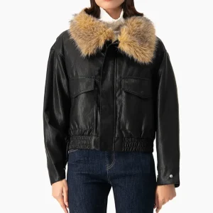 Bomber PU Fur