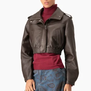 Chaqueta Bomber PU