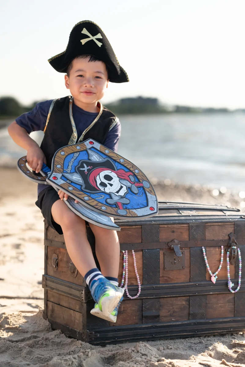 Chaleco Pirata y Parche- GREAT PRETENDERS - Imagen 4