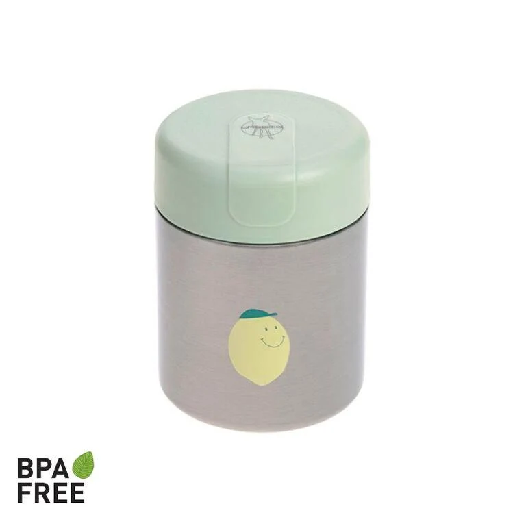 Termo Papillero Limón 315ML-LÄSSIG - Imagen 2