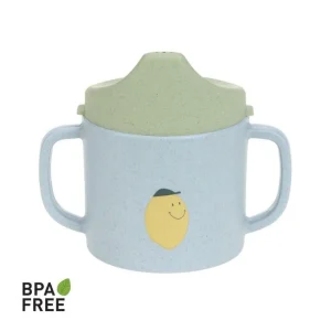 Vaso con asa y tapa Limón-LÄSSIG