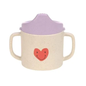 Vaso con Asa y Tapa Corazón-LÄSSIG