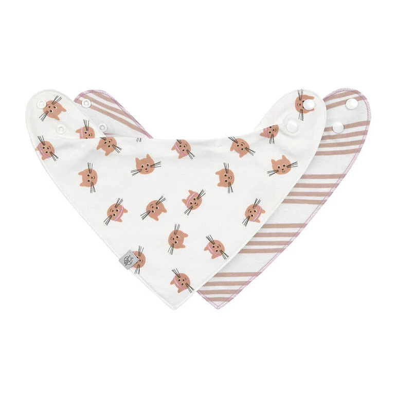 Bandanas Gatitos -Rayas 2pcs.-LÄSSIG - Imagen 2