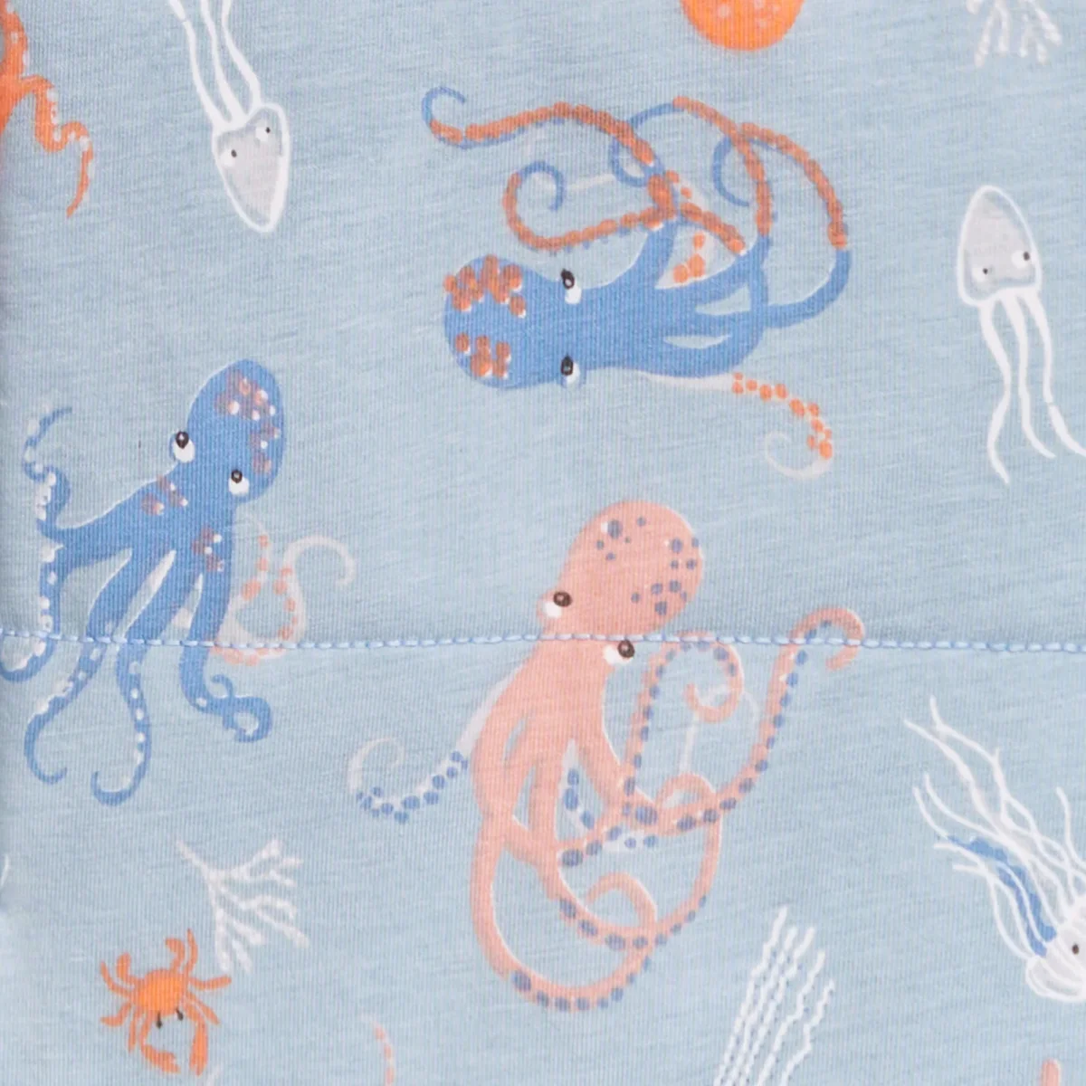 Swaddle Up™ 2.5 TOG Algodón Chambray Azul Kraken - Imagen 4