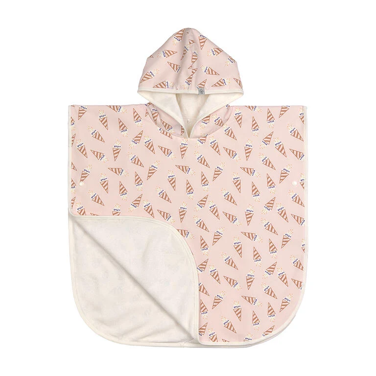 Poncho reversible Helado Rosa- LÄSSIG - Imagen 2