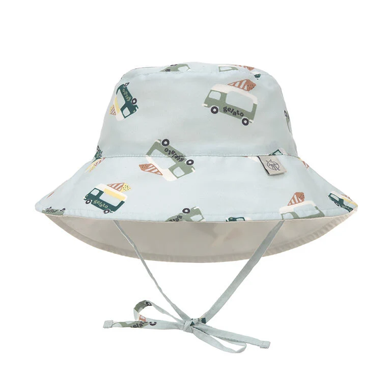 Gorro reversible UV80+ Camión con Helado- LÄSSIG