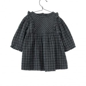 Vestido tejido cuadros- PLAY UP