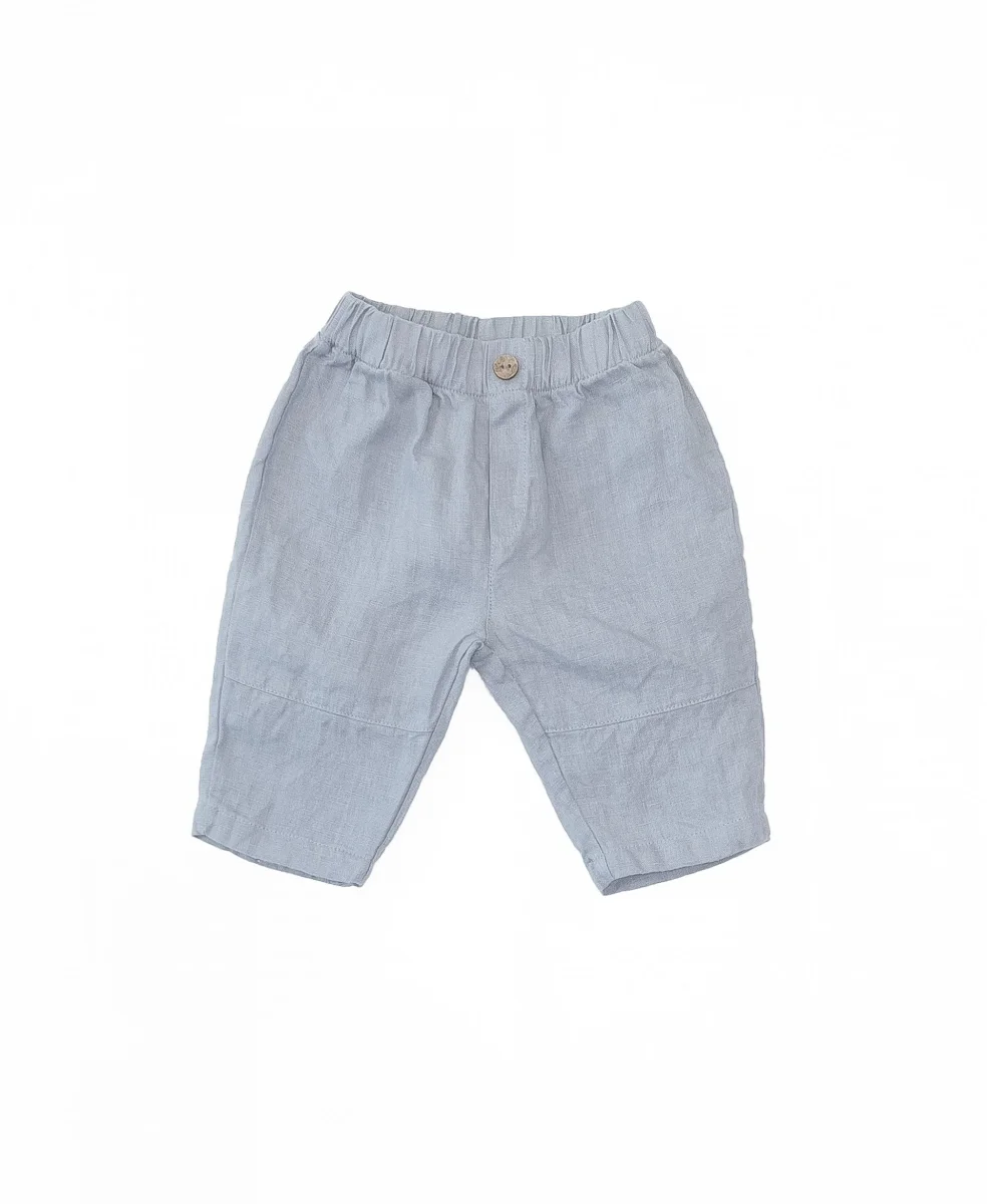 Pantalón largo lino- PLAY UP